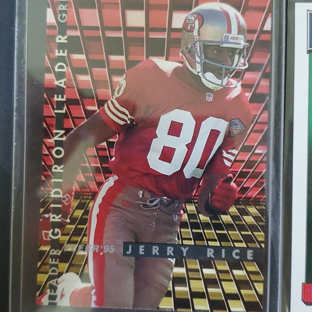 Vintage Jerry Rice NFL Cards ( lot of 4)